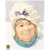 Image 1 : ENGLAND BOSSONS CHALKWARE HEAD SARAH GAMP 1964
