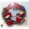 Image 1 : CHRISTMAS SNOWMAN WREATH