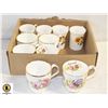 Image 1 : BOX OF VARIOUS BONE CHINA MUGS SETS