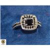 Image 1 : BLACK SQUARE ZIRCON RING SIZE 8