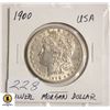 Image 1 : 228)1900 SILVER MORGAN DOLLAR