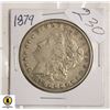 Image 1 : 230)1879 SILVER MORGAN DOLLAR