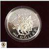 Image 1 : 11)RCM 1994 SLED DOG PROOF SILVER DOLLAR