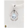 Image 1 : #258-SKY BLUE TOPAZ PENDANT