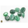 Image 1 : #29-GREEN EMERALD GEMSTONE 53.55 CT