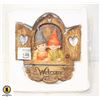 Image 1 : VTG. NEW IN BOX JONAS & CATIE GNOME WELCOME SIGN