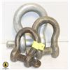 Image 1 : HUGE CLEVIS SHACKLES