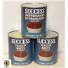 Image 1 : 3 CANS OF SLICED BEETS BB 8/23 (2.84 LITRE CANS)