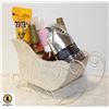 Image 1 : CHRISTMAS SLEIGH FOOD BASKET