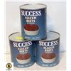 Image 1 : 3 CANS OF SLICED BEETS BB 8/23 (2.84 LITRE CANS)