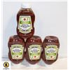 Image 1 : FOUR 750ML BOTTLES OF HEINZ KETCHUP BB 11/23