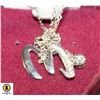 Image 1 : JP1027-315 SILVER CZ NECKLACE