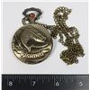 Image 1 : NEW FISHING DESIGN POCKET WATCH WITH CHAIN