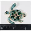 Image 1 : NEW RHINESTONE TURTLE BROOCH