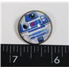 Image 1 : NEW BRONZE TONE STAR WARS THEME R2D2 LAPEL PIN