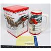 Image 2 : 2010 BUDWEISER HOLIDAY STEIN IN ORIGINAL BOX