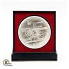 Image 1 : 1976 LARGE PURE SILVER OLYMPIC COIN IN CASE