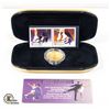 Image 1 : 2001 GOLD PLATED 24K MEDALLION & STAMPS