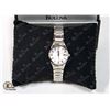 Image 1 : NEW LADIES BULOVA WATCH - SILVER BAND RETAILS $250