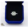 Image 1 : SILVER PLATED MOISSANITE SOLITAIRE WEIGHING 4.25CT