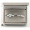 Image 1 : GRA CERTIFIED RING SET W/3.00CT STAMPED 925 BANDS
