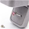 Image 2 : GRA CERTIFIED ROUND PINK MOISSANITE WEIGHING