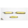 Image 1 : LOT 3 ANTIQUE POCKET KNIVES