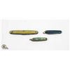 Image 1 : LOT 3 ANTIQUE POCKET KNIVES