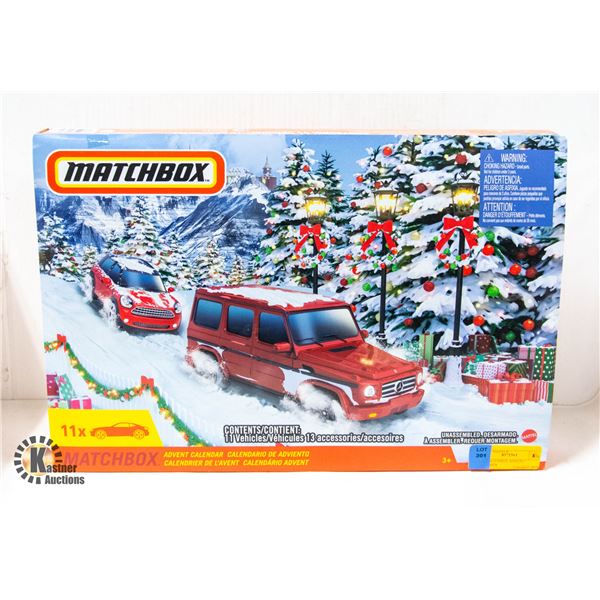 2025 MATCHBOX ADVENT CALENDER