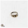 Image 1 : SILVER & 18K GOLD RING BUCKLE DESIGN