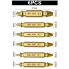 Image 2 : NEW 6 PCS DUAL SIDED BROKEN BOLD & SCREW EXTRACTOR