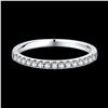Image 1 : 0.33CT STRAIGHT ROW 925 STERLING SILVER MOISSANITE