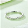 Image 6 : 0.33CT STRAIGHT ROW 925 STERLING SILVER MOISSANITE