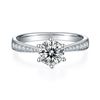 Image 3 : 1CT GRA CERTIFIED MOISSANITE 925 STERLING SILVER