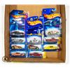 Image 1 : BOX WITH 10 COLLECTIBLE HOTWHEEL CARS &