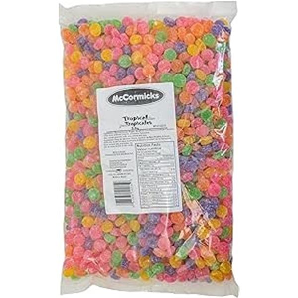 2.5KG BAG OF MCCORMICKS TROPICAL JELLIES