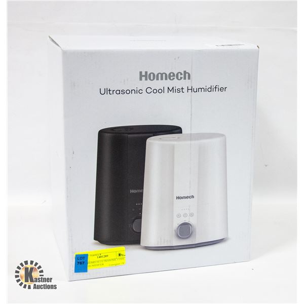 NEW HOMECH ULTRASONIC COOL MIST HUMIDIFIER