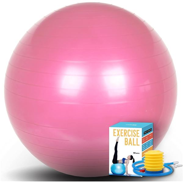 NEW SK DEPOT EXERCISE BALL XL EXTRA THICK YOGA  OR