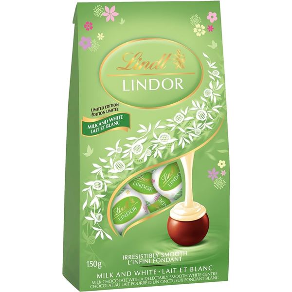 4 NEW BAGS OF LINDTT LINDOR LIMITED EDITION MILK &