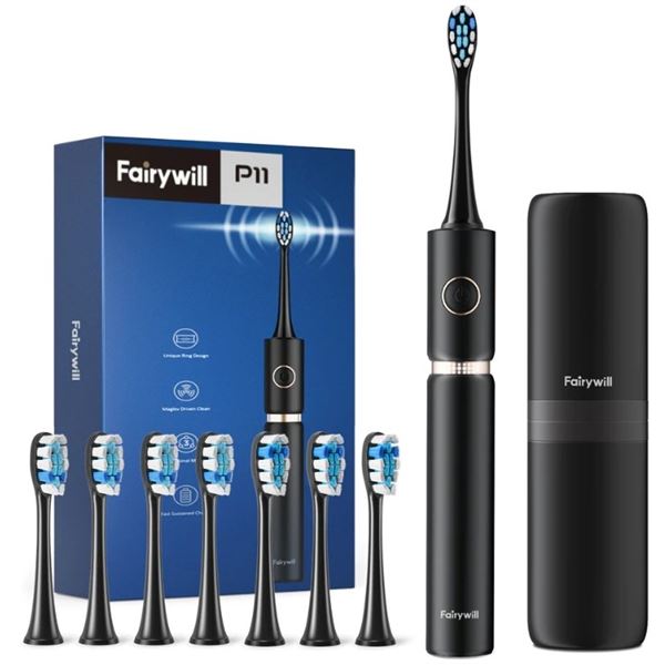 NEW FAIRYWILL P11 SONIC ELECTRIC TOOTHBRUSH