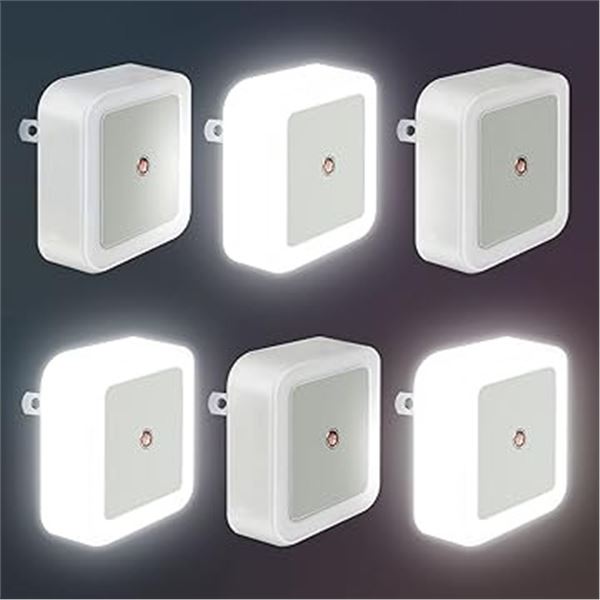 NEW FESNNE PLUG-IN NIGHT LIGHT 6-PACK