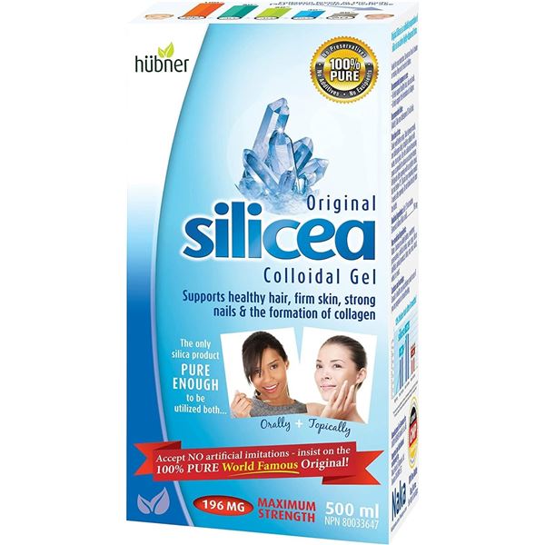 NEW 500ML BOTTLE OF HUBNER SILICEA ORIGINAL