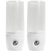 Image 1 : NEW GLOBE 2 PACK OF LED NIGHT LIGHTS, AUTOMATIC