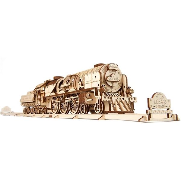 NEW UGEARS 3D EXPRESS STEAM TRAIN PUZZLE