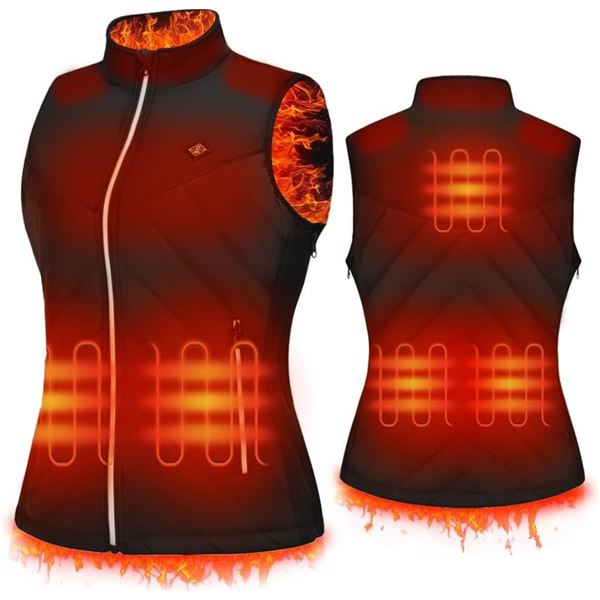 NEW KONCL SZ L WOMEN'S HEATED VEST - RECHARGABLE