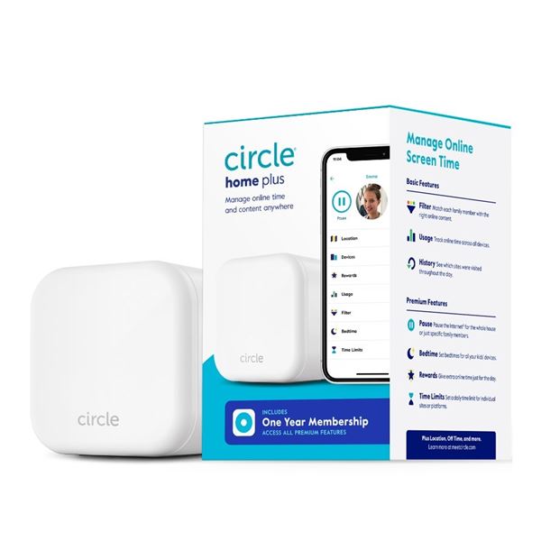 NEW CIRCLE HOME PLUS - MANAGE ONLINE TIME AND