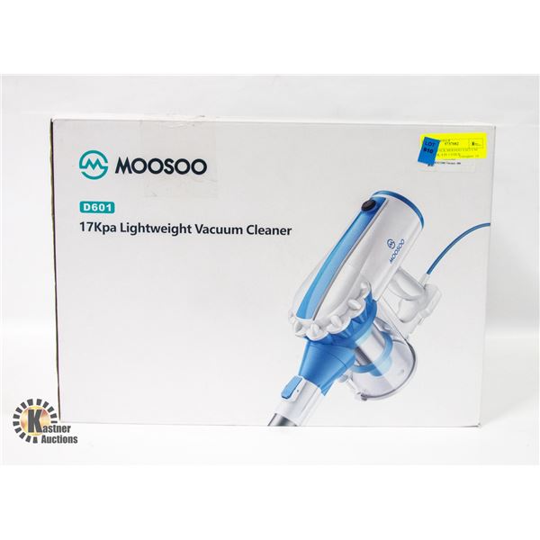 NEW REPACK MOOSOO VACUUM CLEANER, 4 IN 1 STICK