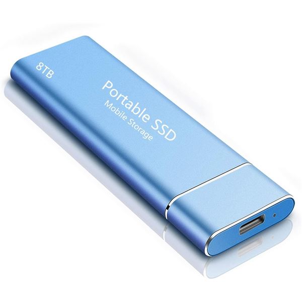 NEW 8TB PORTABLE SSD EXTERNAL SOLID STATE DRIVE