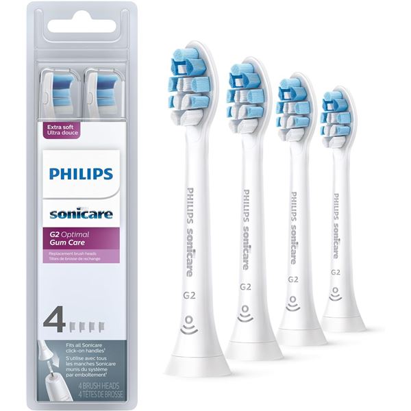 NEW 4 PACK OF PHILIPS SONICARE G2 OPTIMAL GUM CARE