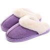 Image 1 : NEW GARA TIA PURPLE LINED HOUSE SLIPPERS SIZE 7-8